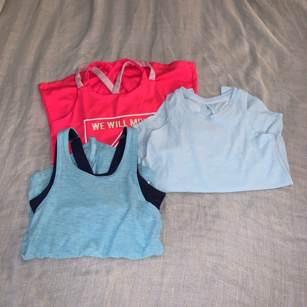Bundle of 3 S/M athletic tops